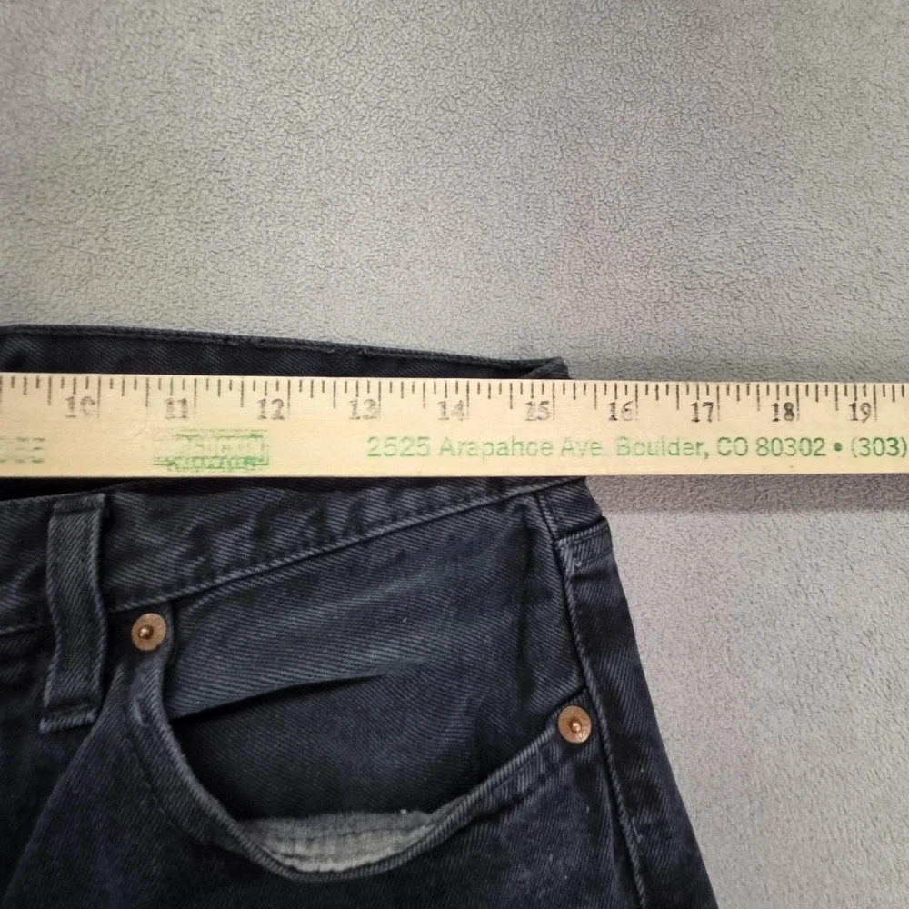 Vintage Levis 501 Jeans Mens‎ Charcoal Straight Button Fly USA 90s Fits 30x30